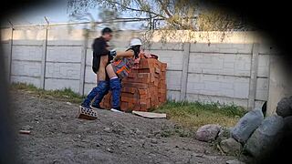 Bold Orgasm in Public Work Sex