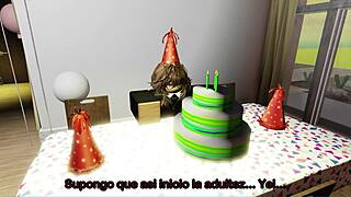 My birthday was different, got a monster cock as a great gift. So big and fun!