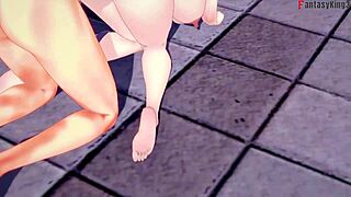 Hex maniac in classroom public sex, fantasy style?