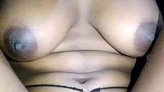 African Beauty With Small Tits Rides Big Black Cock Hard