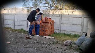 Bold Orgasm in Public Work Sex