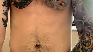 Intense Public Bathroom Jerk Session Caught On Cam