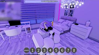 esta vez me pidio que la llene de leche en roblox