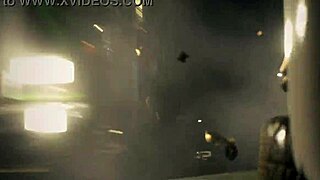 Busty Super Cop Claire Redfield Fights Monsters