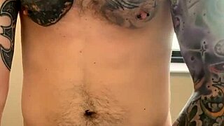 Intense Public Bathroom Jerk Session Caught On Cam