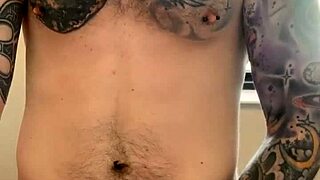 Intense Public Bathroom Jerk Session Caught On Cam