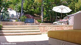 Neela Sky’s Petite Indian Body Takes Huge Load