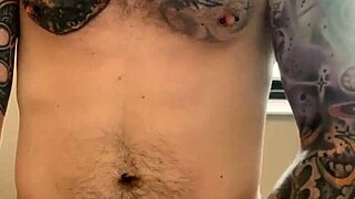 Intense Public Bathroom Jerk Session Caught On Cam