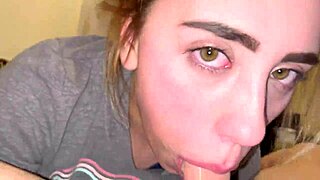 Craving a sloppy blowjob with face-fucking domination?