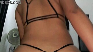 My sister-in-law shows off new thong, then sucks me dry