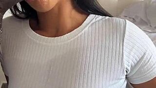 amateur couple devouring huge dildo