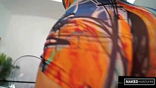 Does this BBW housewife deepthroat monster cock while twerking?