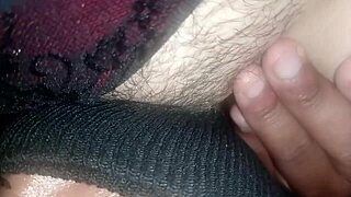 Waking my stepsister for a hard pounding before parents arrive.