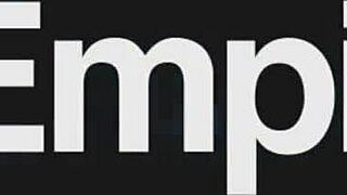 Hot busty blonde and brunette intensely scissoring with licking and fingering