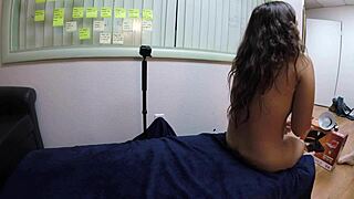 Lala Rose Takes Intense Anal Pounding with Gagging and Hardcore Sucking