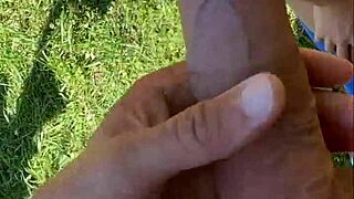 risky outdoor blowjob after yoga with 18yo teen