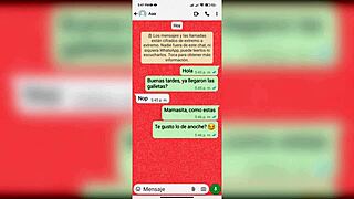 Inviting My Friend's Latina Girlfriend for Another Hot Session via WhatsApp! 🔥