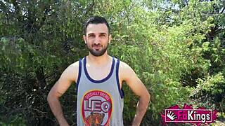 Ebony Goddess Luna Blackx on a Blind Date with Strangers