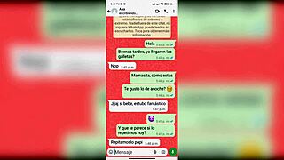 Inviting My Friend's Latina Girlfriend for Another Hot Session via WhatsApp! 🔥