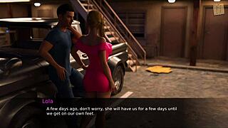 exploring dusklight manor in a cute curvy outfit