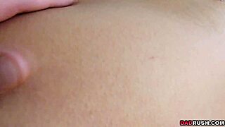 Taylor Sands Feels Every Inch of Steppops’ Massive Cock