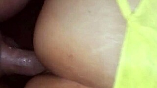 Hey, Watch My Wife in Stockings Bent Over for Doggy!