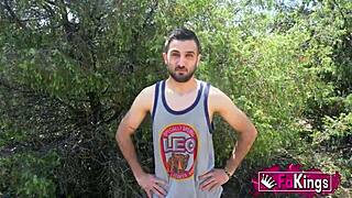 Ebony Goddess Luna Blackx on a Blind Date with Strangers