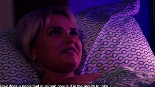 Cute Blonde Lika Star Tests Her Fucking Skills In Horny Hostel