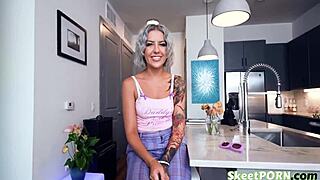 Director bangs church-expelled slut Luna Legend so hard!