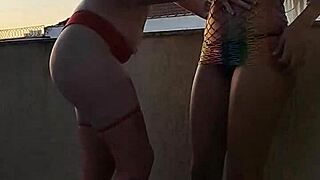 Curvy Teens Kissing And Fucking During Photoshoot