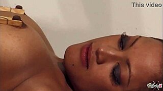 why is madame noir shaving maxine xs pussy with vibrator