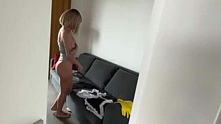 Watching the maid clean sparks wild sex fantasies in my mind