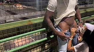 hey, did i just bang her on a busy avenue or what??