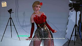 Hairy russian woman explores her natural features in a serene setting