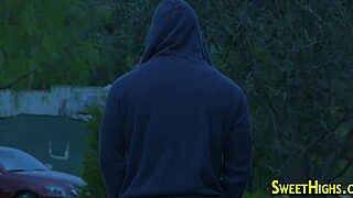 Blonde Coed Receives Cumshot After Intense Riding