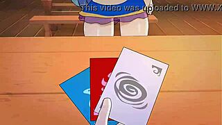 Aqua's emotional creampie fantasy in hentai footjob bliss