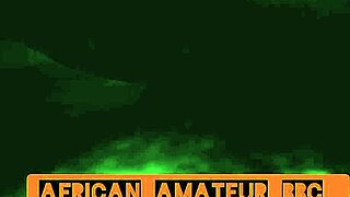 i'm loving this ebony couple squirting on big black cock