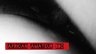 i'm loving this ebony couple squirting on big black cock