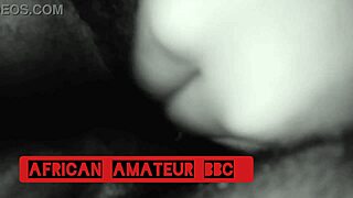 i'm loving this ebony couple squirting on big black cock