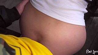 Look at Black Lynn taking huge cock in risky public quickie