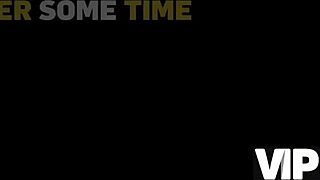 vip4k brunette apologizes by drying balls