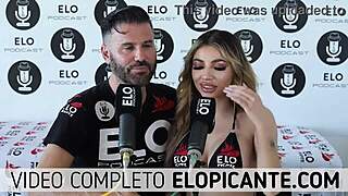 Elo Podcast Sucks on Veve Valencia's Luscious Tits