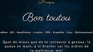 Bon Toutou - French Audio Porn JOI With Femdom Humiliation.