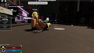 the roblox heroine bounces her ass in cowgirl riding