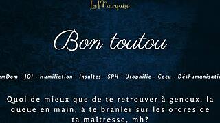 Bon Toutou - French Audio Porn JOI With Femdom Humiliation.