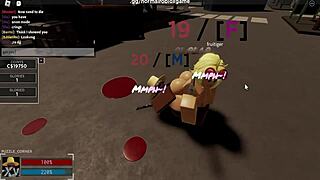 the roblox heroine bounces her ass in cowgirl riding