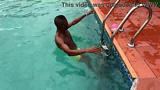 after pool fun, i fucked a fat oiled bitch for cumshot