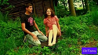 Hey, check out Karolina and Evzen in this hot college clip!