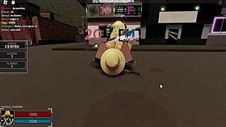 the roblox heroine bounces her ass in cowgirl riding