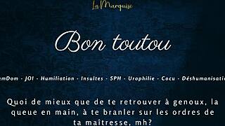 Bon Toutou - French Audio Porn JOI With Femdom Humiliation.